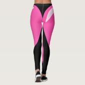 Roze hart - Liefde Leggings (Achterkant)
