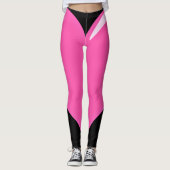 Roze hart - Liefde Leggings (Voorkant)