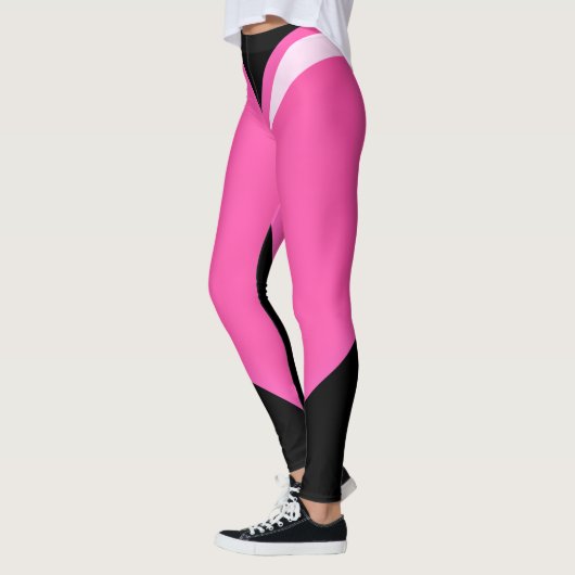 Roze hart - Liefde Leggings (Links)