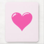 Roze hart - Liefde Muismat (Voorkant)