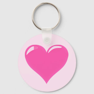 Roze hart - Liefde Sleutelhanger