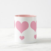 Roze Hart Liefdesmok Mok (Midden)
