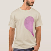 ROZE HART LINKS -.png T-shirt (Voorkant)