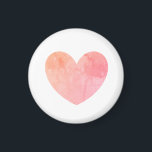 Roze hart magneet<br><div class="desc">Verspreid de liefde met deze hartmagneet.</div>