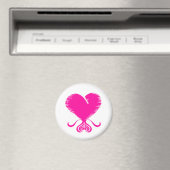 Roze hart magneet (Insitu (Vaatwasser))