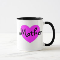 Roze hart Moeder Mok