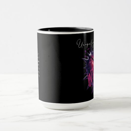 Roze Hart Mok (Midden)