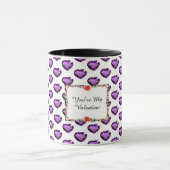 Roze hart mok (Midden)