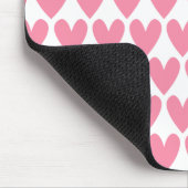 Roze hart muismat (Hoek)