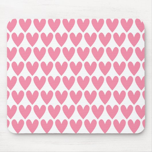 Roze hart muismat (Voorkant)