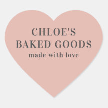 Roze hart op maat gemaakt met liefde