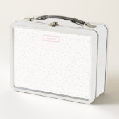 Roze Hart Patroon Girly Romantische Waterverf (Voorkant)