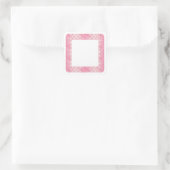 ROZE HART QUILT 1,5 "Square Matte Stickers (Tas)
