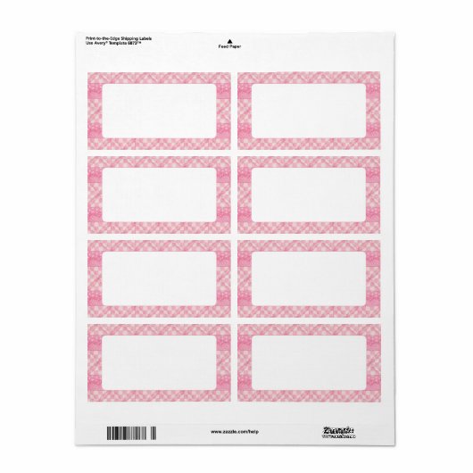 ROZE HART QUILT 2 "x3.75" Labels (Full Sheet)