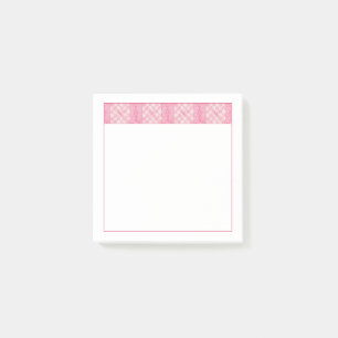 ROZE HART QUILT 3x3 Post Het Notitieblok Post-it® Notes