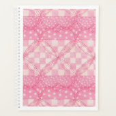ROZE HART QUILT 8.5x11 Planner / Kalender (Voorkant)
