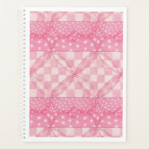 ROZE HART QUILT 8.5x11 Planner / Kalender