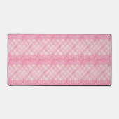 ROZE HART QUILT Desk Mat / Kleinschalige (Voorkant)