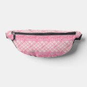 ROZE HART QUILT Fanny Pack Heuptasje (Liggend)