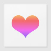 Roze Hart Schattigee Valentijnsdag Wit Custom Kleu (Voorkant)