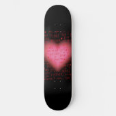 Roze Hart Skateboard (Voorkant)
