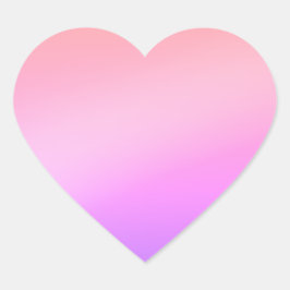 roze hart sticker