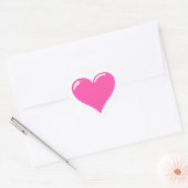 Roze Hart Sticker Uw Liefde Gift (Envelop)