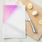 roze hart theedoek (Quarter Fold)