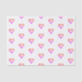 roze hart tissuepapier