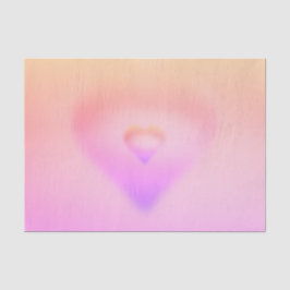 roze hart tissuepapier