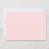 Roze hart vlinder verjaardag kaart (Achterkant)