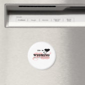 Roze Hart Wyoming Magneet (Insitu (Vaatwasser))