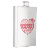 Roze hart Xoxo Hugs en Kisses Flacon (Rechts)