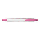roze hart zwarte inkt pen (Achterkant)