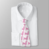 Roze hartdoxies stropdas (Gebonden)