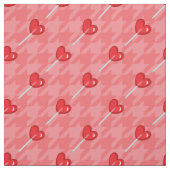 roze hartelijn stof (Swatch)