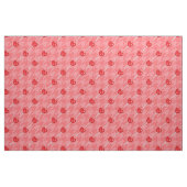 roze hartelijn stof (Fat Quarter)