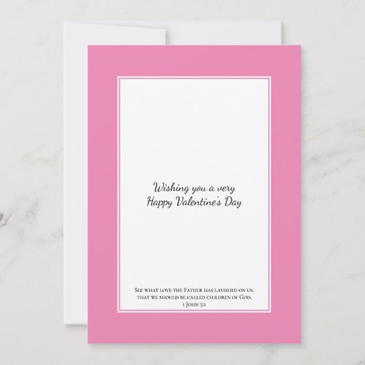  roze harten Aangepaste gele Valentijnsdag (Achterkant)