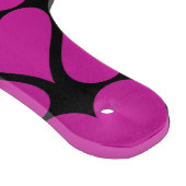 Roze harten aanpassen snijplank (Hoek)