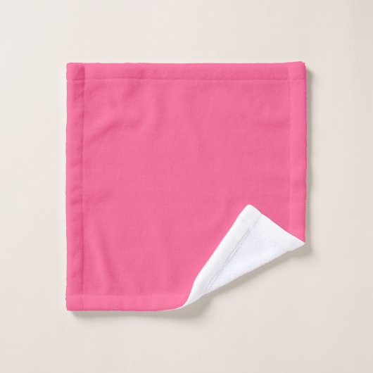 Roze harten bad handdoek (Wasdoekje)