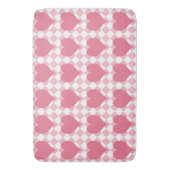 Roze harten badmat (Voorkant Verticaal)