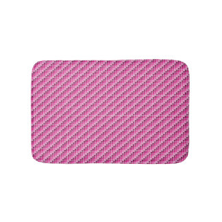 Roze harten badmat