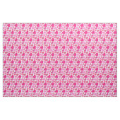  roze harten barsten van liefde stof (Yard (91,4 cm))