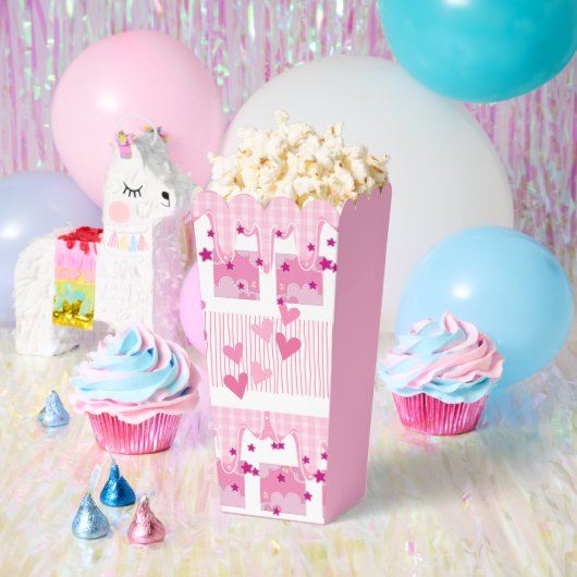 Roze harten bedankdoosjes (Feest)