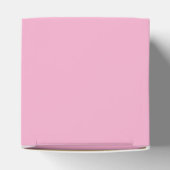 Roze harten bedankdoosjes (Bovenkant)