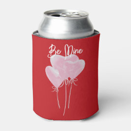 Roze harten blikjeskoeler