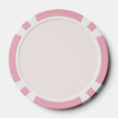 Roze Harten Bril Liefde Poker Chips (Achterkant)
