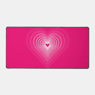Roze harten bureaumat