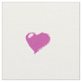 Roze Harten Custom Polyester Weave Fabric Stof (Close Up)