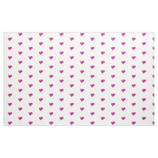 Roze Harten Custom Polyester Weave Fabric Stof (Yard (91,4 cm))